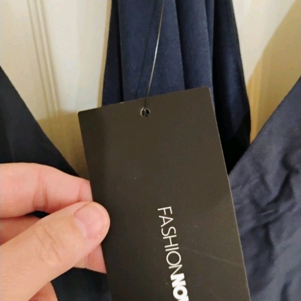 Fashion Nova Navy Blue Maxi Dress - Picture 6 of 16